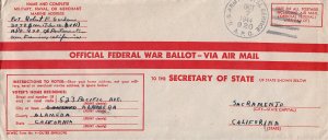 United States A.P.O.'s V-Mail 1944 [A.P.O. 15482] Assigned to 1st B.P.O. Sutt...