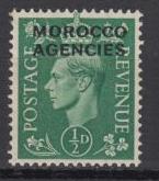 Great Britain - Morocco - 1949 KGVI 1/2p Sc# 246 - MNH (9242)