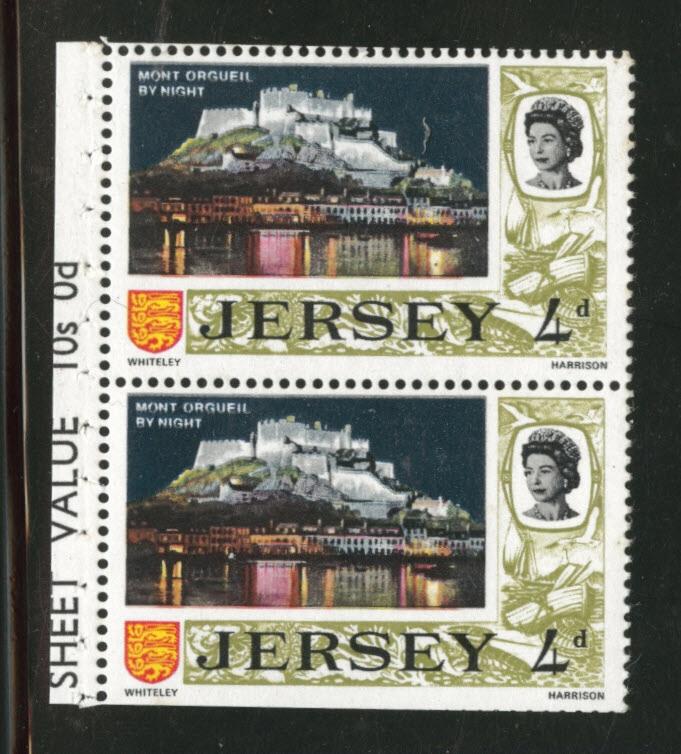 JERSEY (1969)- POSTAGE DUE STAMPS