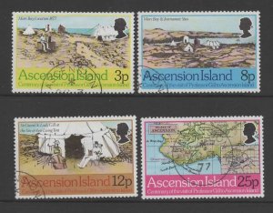 ASCENSION SG229/32 1977 VISIT OF PROFESSOR GILL USED