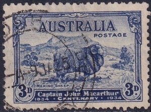 Australia SC# 148 FVF/U ***minor fault**