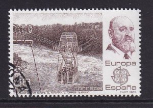 Spain #2326 cancelled 1983  Europa 33p Niagara aerocar