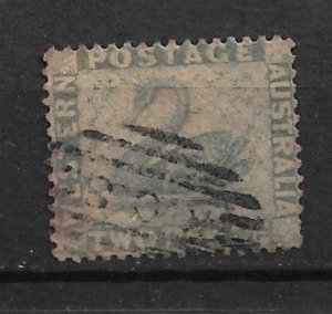 1861 Western Australia Sc25A 2p Swan used