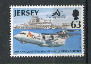 JERSEY; 1997 early Airmail AIRCRAFT issue fine MINT MNH unmounted value