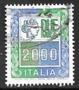 ITALY 1977-87 2000L Italia Issue Sc 1292 VFU