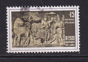 Sri Lanka  #530 used 1978   Vesak festival  15c