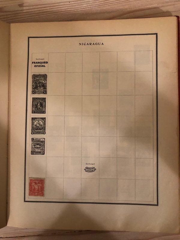 Modern Stamp Album Circa 1921
