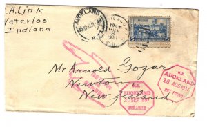USA Sc#789 on Returned Cover to New Zealand