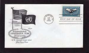 1266 Coop Year, FDC Artmaster cachet