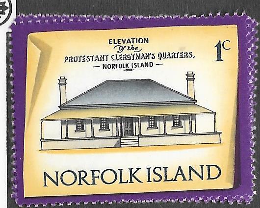 Norfolk Islands #156  Buildings (MNH)  CV$0.25