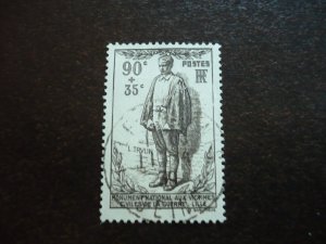 Stamps - France - Scott# B80 - Used Set of 1 Stamp