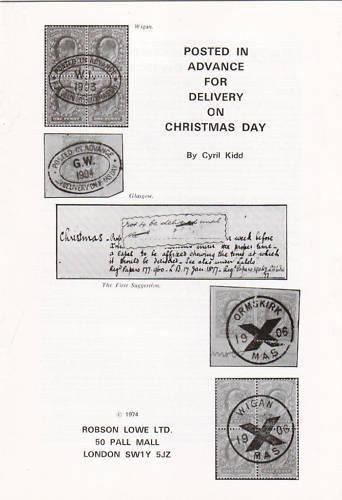 Posted in Advance for Christmas Delivery, by Cyril Kidd, NEW