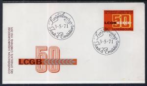 Luxembourg 502 U/A FDC