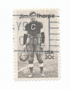 USA 1984  Scott 2089 used - 20c, Jim Thorpe