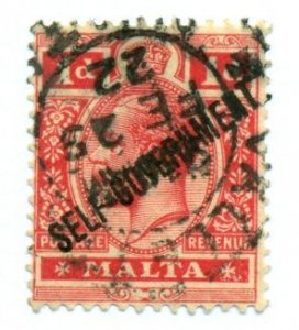 Malta 1922 #88 U SCV (2022) = $0.25