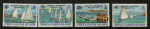 TURKS & CAICOS IS. SG630/3 1981 SOUTH CAICOS REGATTA MNH