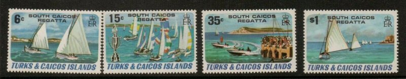 TURKS & CAICOS IS. SG630/3 1981 SOUTH CAICOS REGATTA MNH 