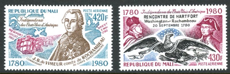 Mali C393-C394 USA Independence MNH mint      (Inv 001298.)