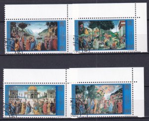 2000 - VATICAN - Scott #1156-1159 - used