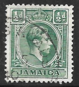 Jamaica 116: 1/2d George VI, used, VF