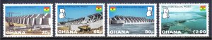 Ghana - Scott #799-802 - MNH - SCV $5.90