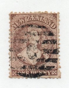 New Zealand  - SG# 132a Used / wmk Large Star / Perf 12 1/2    -     Lot 0523115