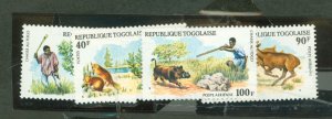Togo #909-10/C250-1 Mint (NH) Single (Complete Set)