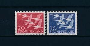 [50099] Finland 1956 Birds Vögel Oiseaux Ucelli  Swan MNH