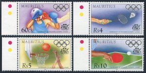 Mauritius 825-828,MNH.Michel 88-821. Modern Olympic Games centenary,1996.