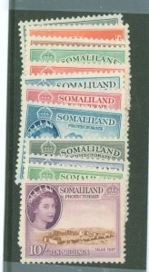 Somaliland Protectorate #128-139 Unused Single (Complete Set)