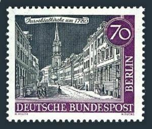 Germany-Berlin 9N204 block/4,MNH.Michel 226. Berlin Parochial Church,1962.