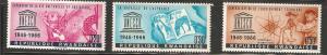 Rwanda MNH stamps 1966 issue UNESCO