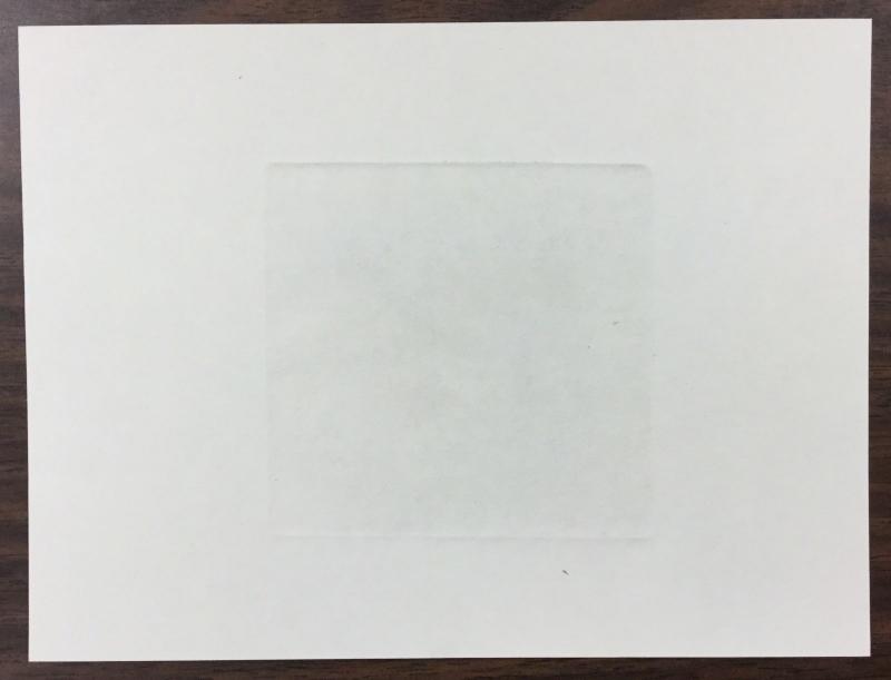 US BEP Souvenir Card  B65, Spider Press Proof 1984 mint  CV $350