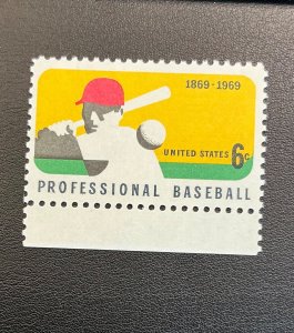 US SCOTT 1381 6c MNH PROFESSIONAL BASEBALL