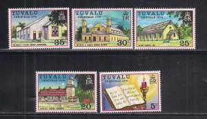 TUVALU SC# 38-42   FVF/MNH 1976