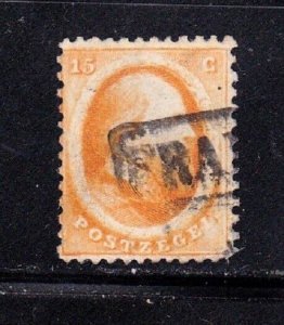 Netherlands stamp #6, used,    CV $100.00