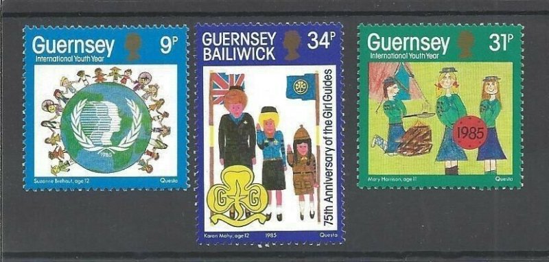 1985 Guernsey Girl Guides & IYY 