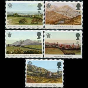 G.B. 1994 - Scott# 1548-52 Charles Paintings Set of 5 NH