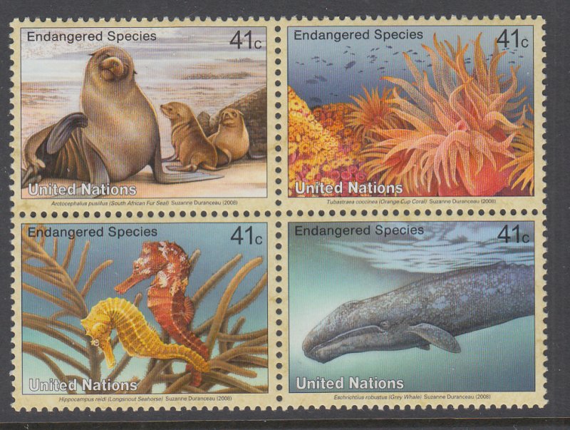 UN New York 952a Marine Life MNH VF