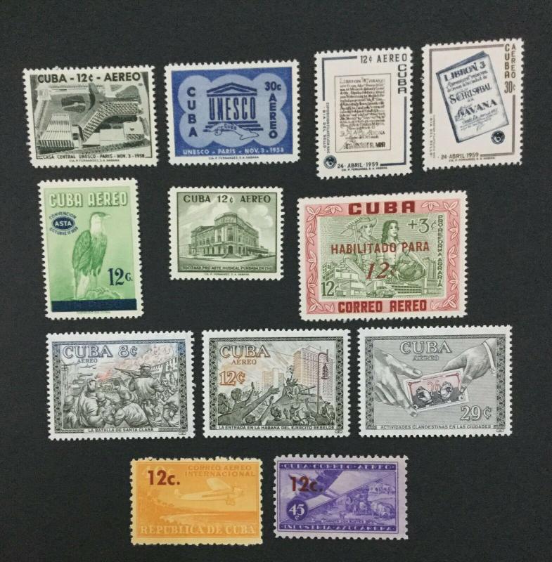 MOMEN: US CIIBA #C193-C204 MINT OG NH $35 #28513