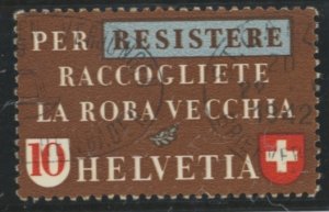 Switzerland #283 Used Single