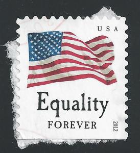 US #4637 (45c) Flag and Equality