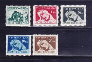 Croatia RA3-RA7 Set MH Military (B)