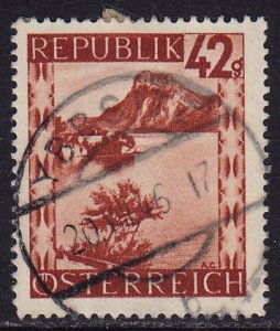 Austria - 1946 - Scott #471 - used - YBBSITZ pmk