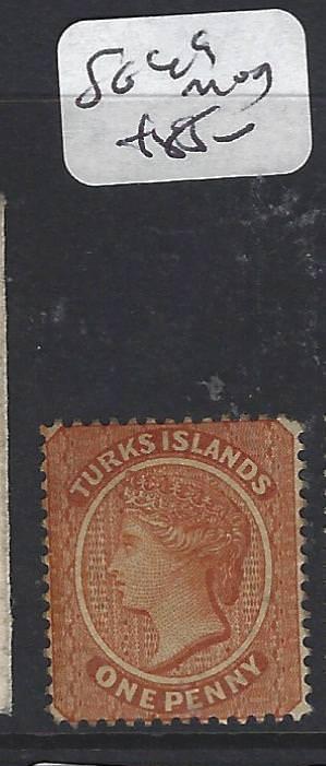 TURKS ISLANDS (P1805BB)  QV   1D  SG 49   MOG