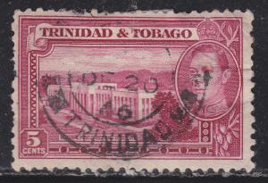 Trinidad & Tobago 54 General Post Office & Treasury 1941