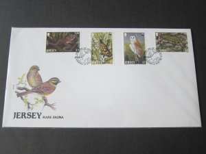 Jersey 1989 Sc 507-510 FDC