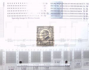 2c Harding, Rotary, Perf 11 (613) VERY RARE 100% Genuine Estate Find