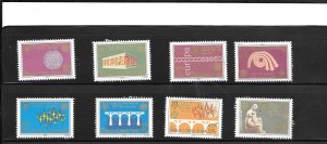 SERBIA 286-93 2006 EUROPA 50TH MNH XF COMMEMORATIVE EXCELLENT STAMP SET
