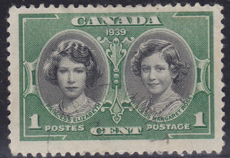 Canada 246 Royal Visit Tour Issue 1¢ 1939